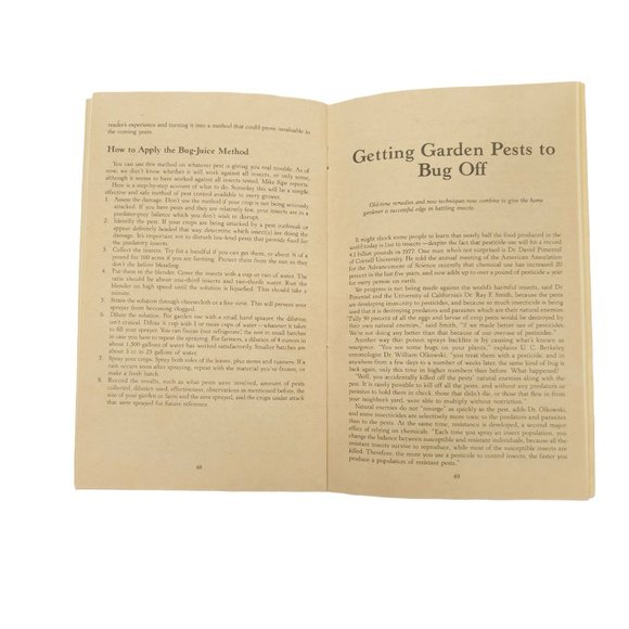 Vtg The Best Gardening Ideas I Know Robert Rodale Paperback 1982 Eighth Printing - Picture 9 of 14